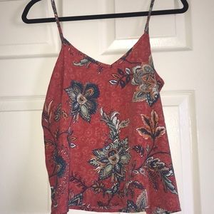Floral tank top